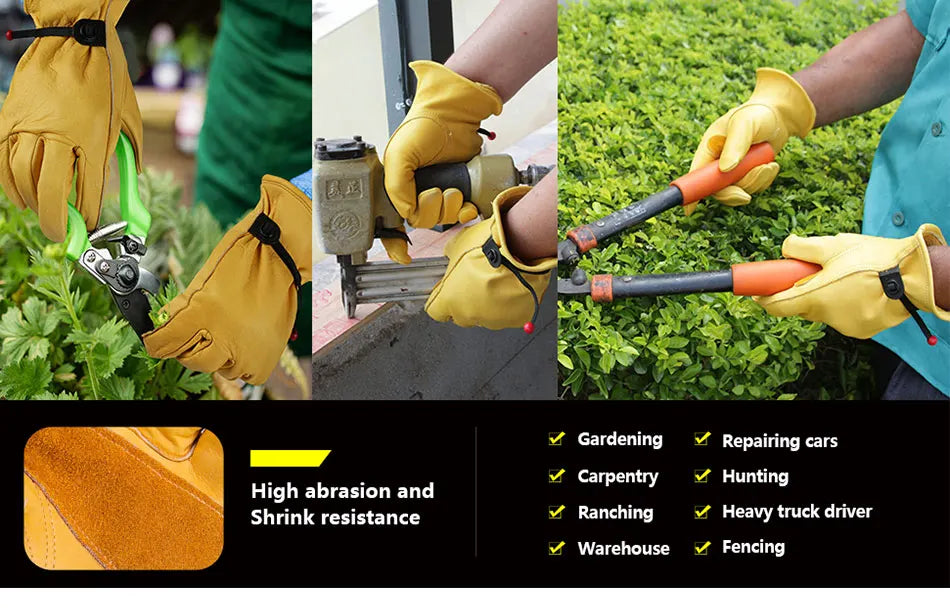 Fortress Pro Cowhide Work Gloves