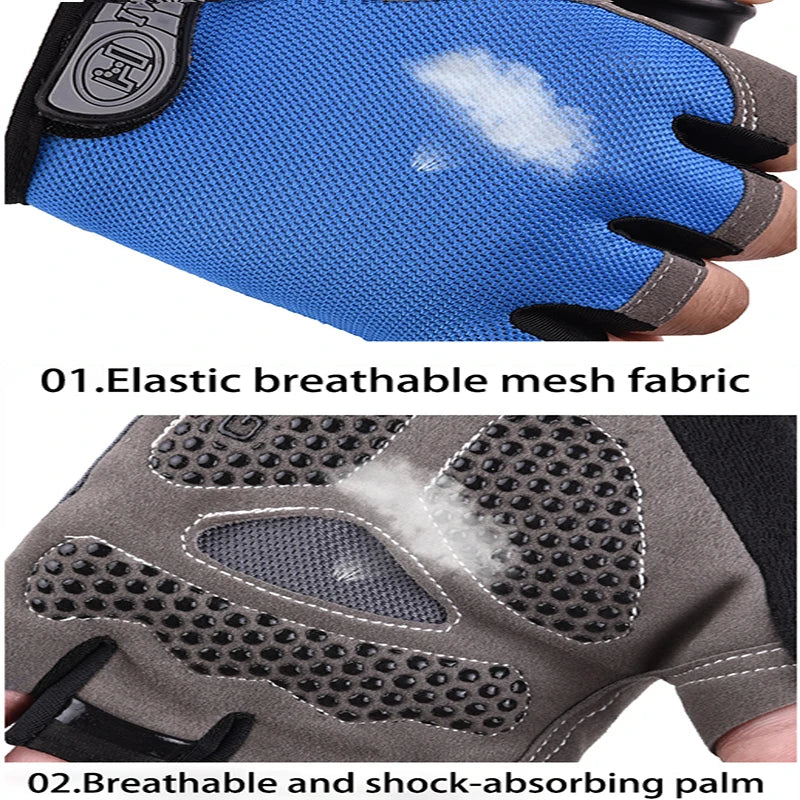 Cycling Gloves with Gel Padding – Velocity Grip Series